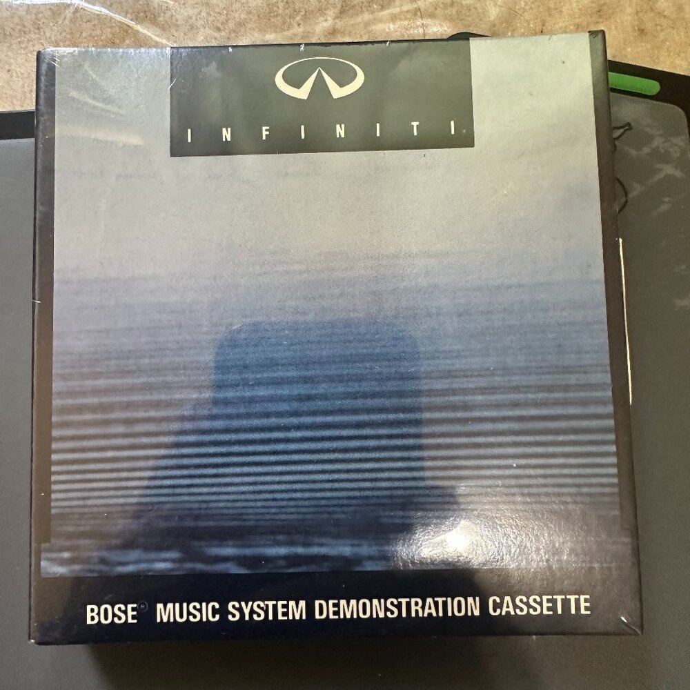 New Sealed Bose Music System Demonstration Cassette for Infiniti